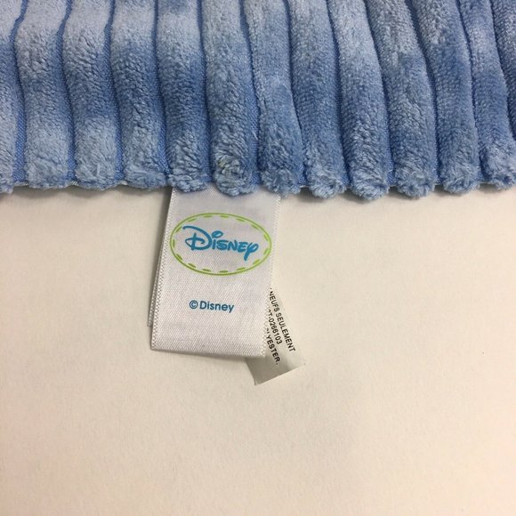 Disney My First Mickey Mouse Blue Plush Lovey Security Blanket Rattle Corduroy - Picture 7 of 12